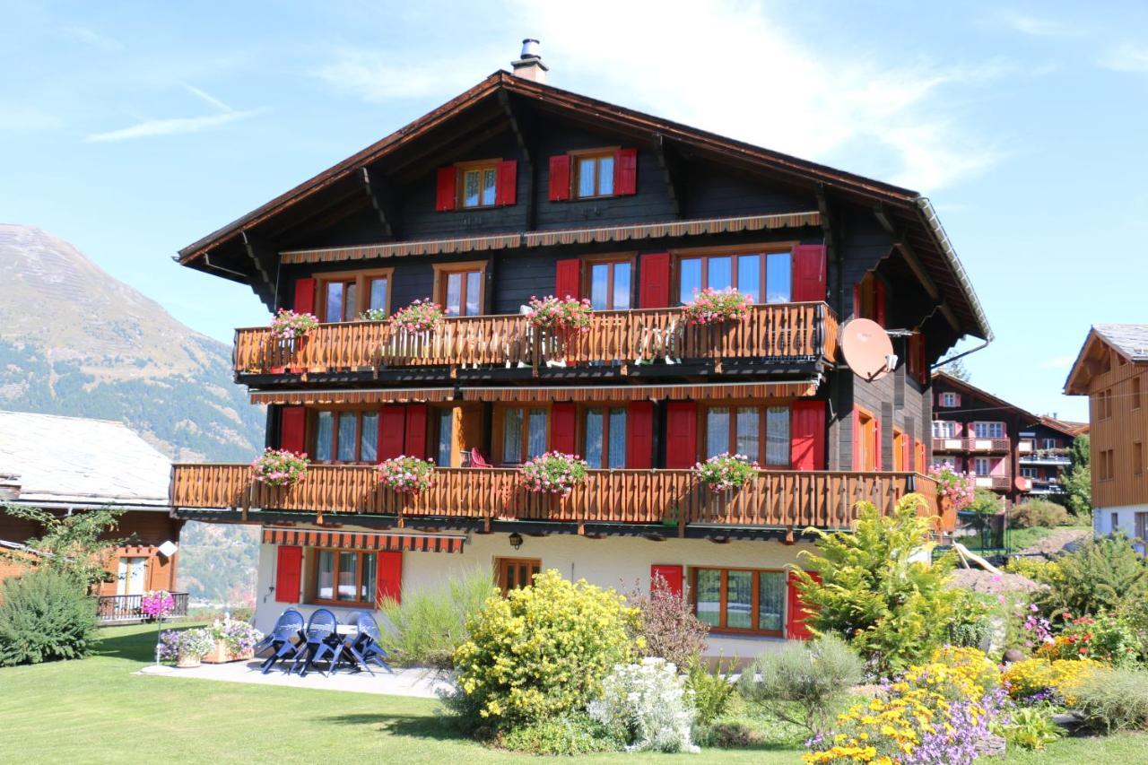 Apartmán Haus Bel-Air Grächen Exteriér fotografie
