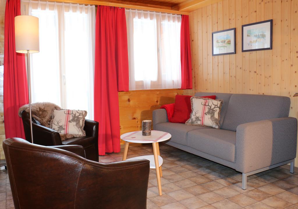 Apartmán Haus Bel-Air Grächen Exteriér fotografie